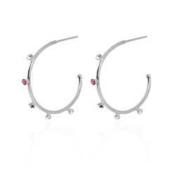 Ženske victoria cruz iris multicolor mindjuše sa swarovski kristalima ( a3558-mht )