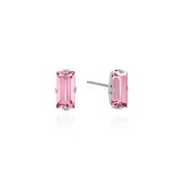 Ženske victoria cruz macedonia simple light rose mindjuše sa swarovski roze kristalom ( a3661-26ht )