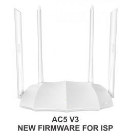 Tenda AC5 v3 AC1200 wireless dual band ruter 2.4+5GHz, 1W/3L 10/100, 1Ghz cpu, 4x5dBi ,9v/1