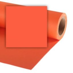 Papirna pozadina LL CO195 2.72 x 11m MANDARIN