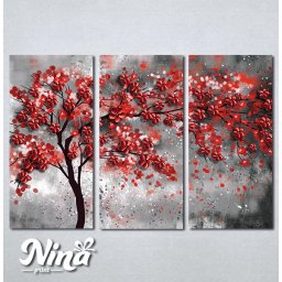 Slike na platnu Drvo crveno lišće Nina296_3