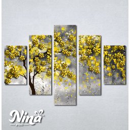 Slike na platnu Drvo žuto lišće Nina295_5