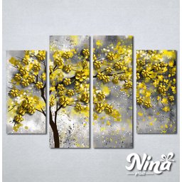 Slike na platnu Drvo žuto lišće Nina295_4