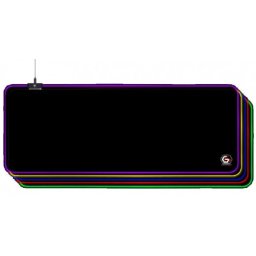 Gejmerska podloga za miša Gembird MP-GAMELED-L od prirodne gume 350x800mm, 4mm RGB LED svetlo, LARGE