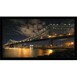 Noćni život na Menhetnu, uramljena slika 50 x 100 cm
