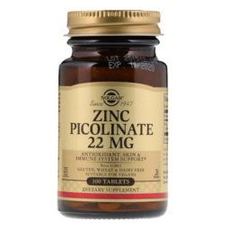 SOLGAR CINK PIKOLINAT 22mg 100 tableta