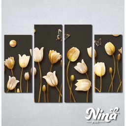 Slike na platnu Cvetna čarolija Nina299_4