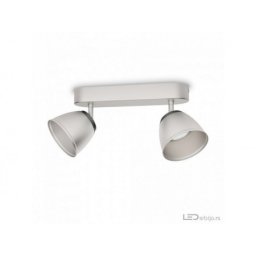 Philips County spot svetiljka mat hrom LED 2x4W 53352/17/16