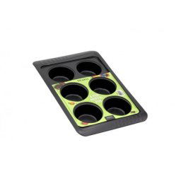 Modla za mafine i projice 6 rupa Texell Dots TPD-M272