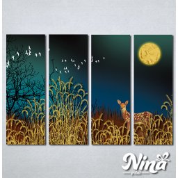 Slike na platnu Lane u šumi Nina301_4