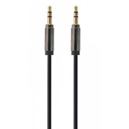 Audio kabl produžni 3,5mm muški RJA na 3,5mm muški RJA, dužina 1,8 m, Gembird CCAP-444-6, pozlaćeni