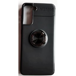 TPU Magnet RING maska za SAMSUNG SM-G991F, Galaxy S21 2021 (6.2") crna