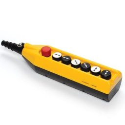 Tastatura za kranove PV7E30B444, 6 tastera+1 sve stop(NC), dupla brzina, 4A 250Vac IP65 Emas