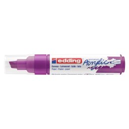 Akrilni marker E-5000 broad 5-10mm kosi vrh Edding borovnica