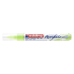 Akrilni marker E-5100 medium 2-3mm obli vrh Edding pastelno zelena