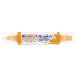 Akrilni marker E-5400 double-liner sa dva vrha Edding jarko žuta