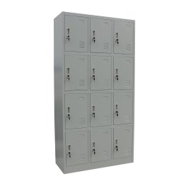 Garderobni sklop GS12 - metalni orman sa 12 kaseta
