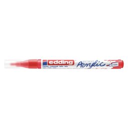 Akrilni marker E-5300 fine 1-2mm obli vrh Edding crvena