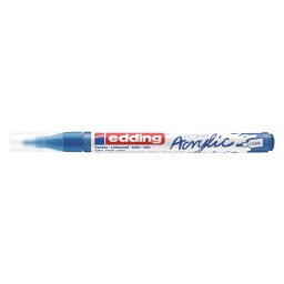 Akrilni marker E-5300 fine 1-2mm obli vrh Edding plava