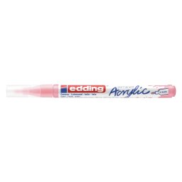 Akrilni marker E-5300 fine 1-2mm obli vrh Edding nežno roze