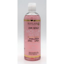 MAXLAB MICELARNA VODA SA 24K ZLATOM – 500 ML