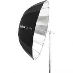 UB-130S Silver Parabolic Umbrella