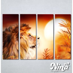 Slike na platnu Lav kralj životinja Nina308_4
