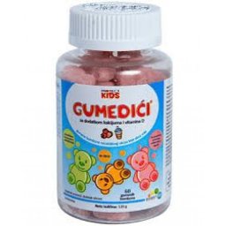 GUMEDIĆI vitamini i minerali tablete za žvakanje (žele bombone) 60x