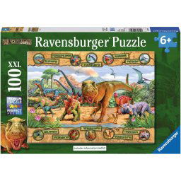 Ravensburger puzzle Dinosaurusi sa imenima RA10609