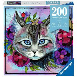 Ravensburger puzzle Mačka u bojama RA12960