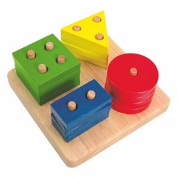 Puzzle osnovni oblici na dasci 90264