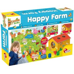 Edukativna igra slagalica Happy Farm 42165