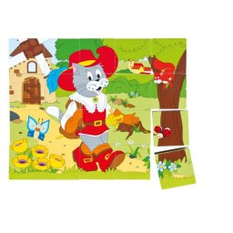 Drvene kocke "Fiary tales" 4x5 cubes 90247