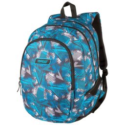 Ranac 3 zipa Duel Abstract Blue 26298