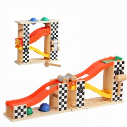 Tobogan sa dve trake, čekićem i lopticama 150168