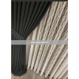 Zavesa na tilu Romb bež