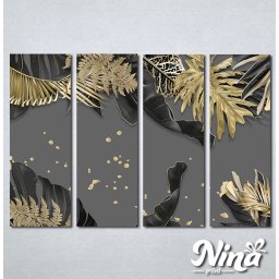 Slike na platnu Zlatna paprat Nina313_4