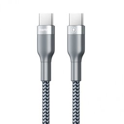 Kabl Type-C na Type-C REMAX RC-010 PD, 3A (punjenje i prenos podataka) CRNI ili SREBRNI
