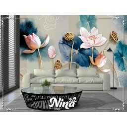 Foto tapet Elegantno cveće 3d Tapet297