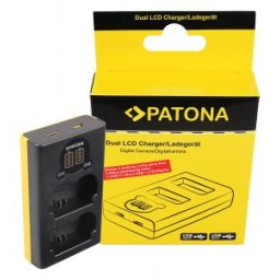 1888 Dual LCD USB Charger NP-W235