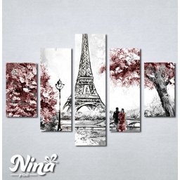 Slike na platnu Ljubav u Parizu Nina319_5