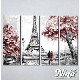 Slike na platnu Ljubav u Parizu Nina319_4