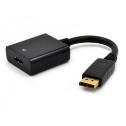 Adapter E-Green DisplayPort (M) - HDMI (F) crni