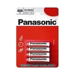 PANASONIC baterije R03RZ/4BP - 4× AAA Zinc Carbon