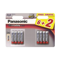 PANASONIC baterije LR03EPS/8BW-AAA 8kom Alkalne Everyday