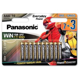 PANASONIC bat. LR6EPS 7+3 Power Rangers