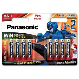 PANASONIC bat.LR03EPS 7+3 Power Rangers