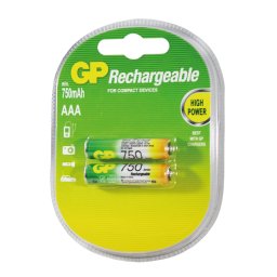 GP punjive baterije AAA 750 mAh