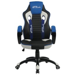 BYTEZONE gejmerska stolica RACER PRO (Plava/Crna)