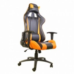 Gejmerska stolica AH Seating DS-042 BO (Crna/Narandžasta)